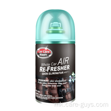 Елиминатор на мирис на мирис на воздухот за бришење на воздухот со етикети за автомобили